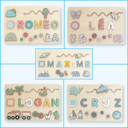 Puzzle Prénom Personnalisé en Bois