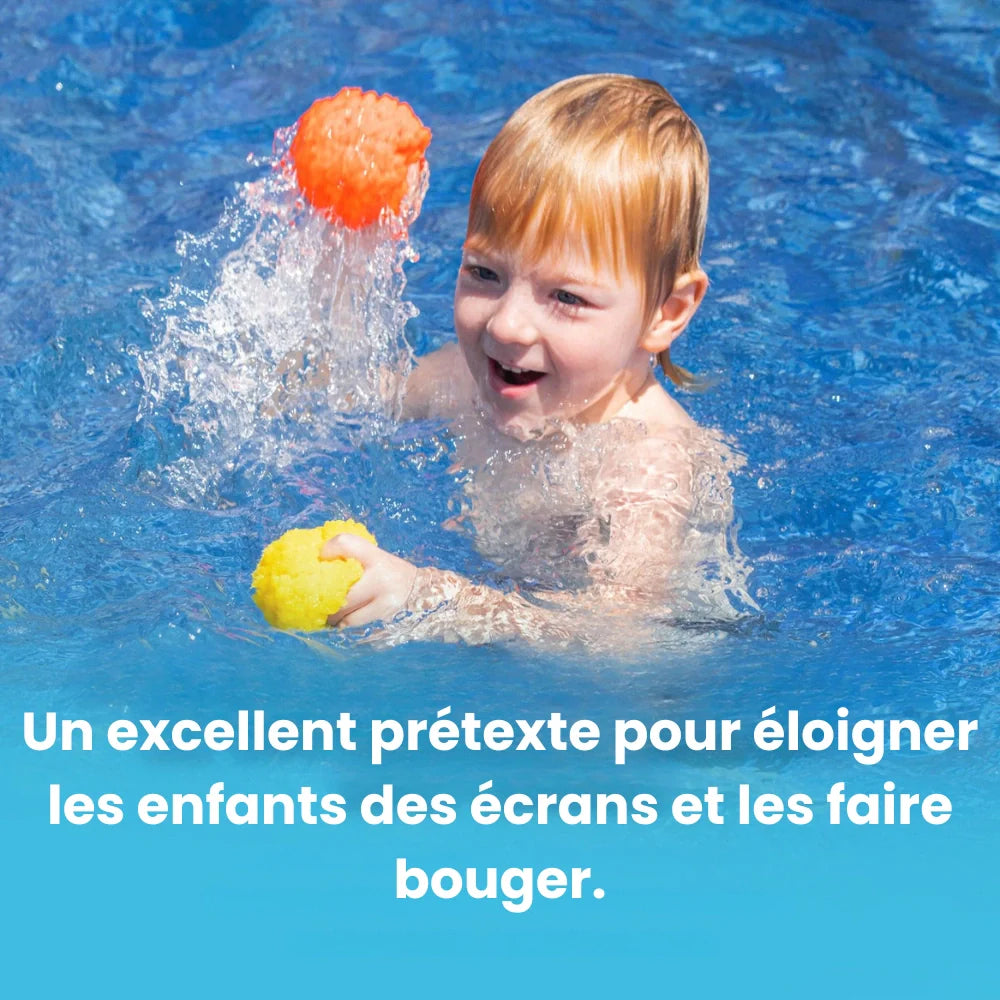 Bombes à eau réutilisables