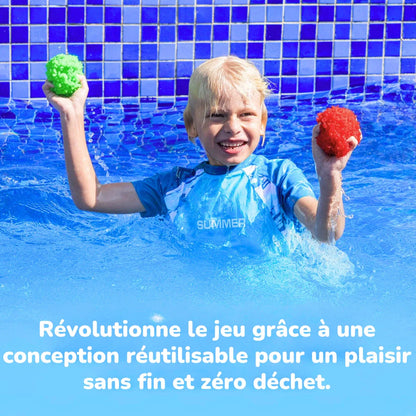 Bombes à eau réutilisables