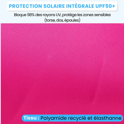 Maillot de bain une pièce fille anti UV