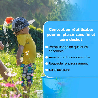 Bombes à eau réutilisables