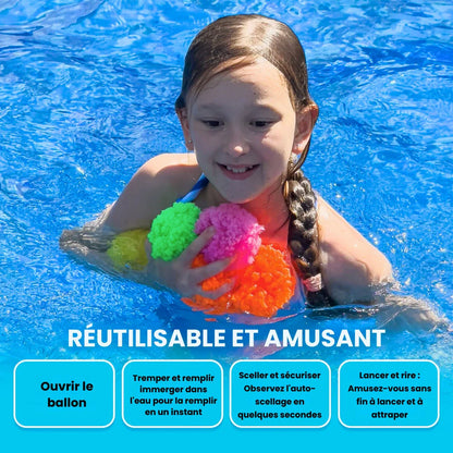 Bombes à eau réutilisables