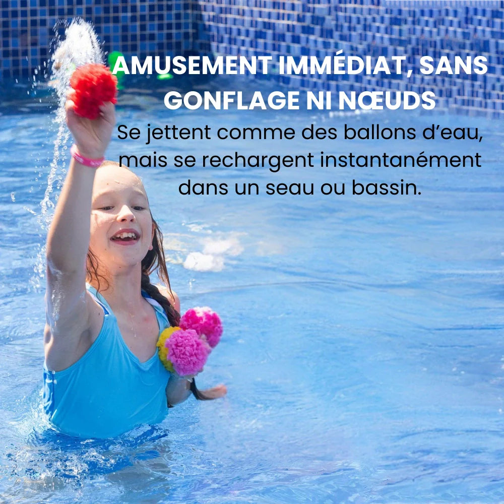 Bombes à eau réutilisables
