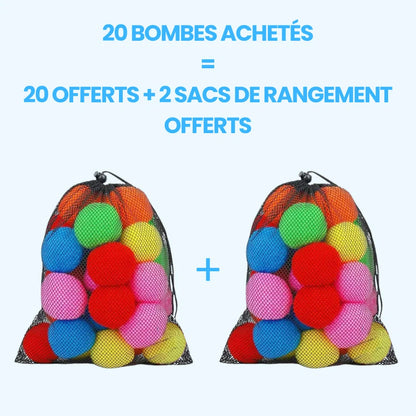 Bombes à eau réutilisables