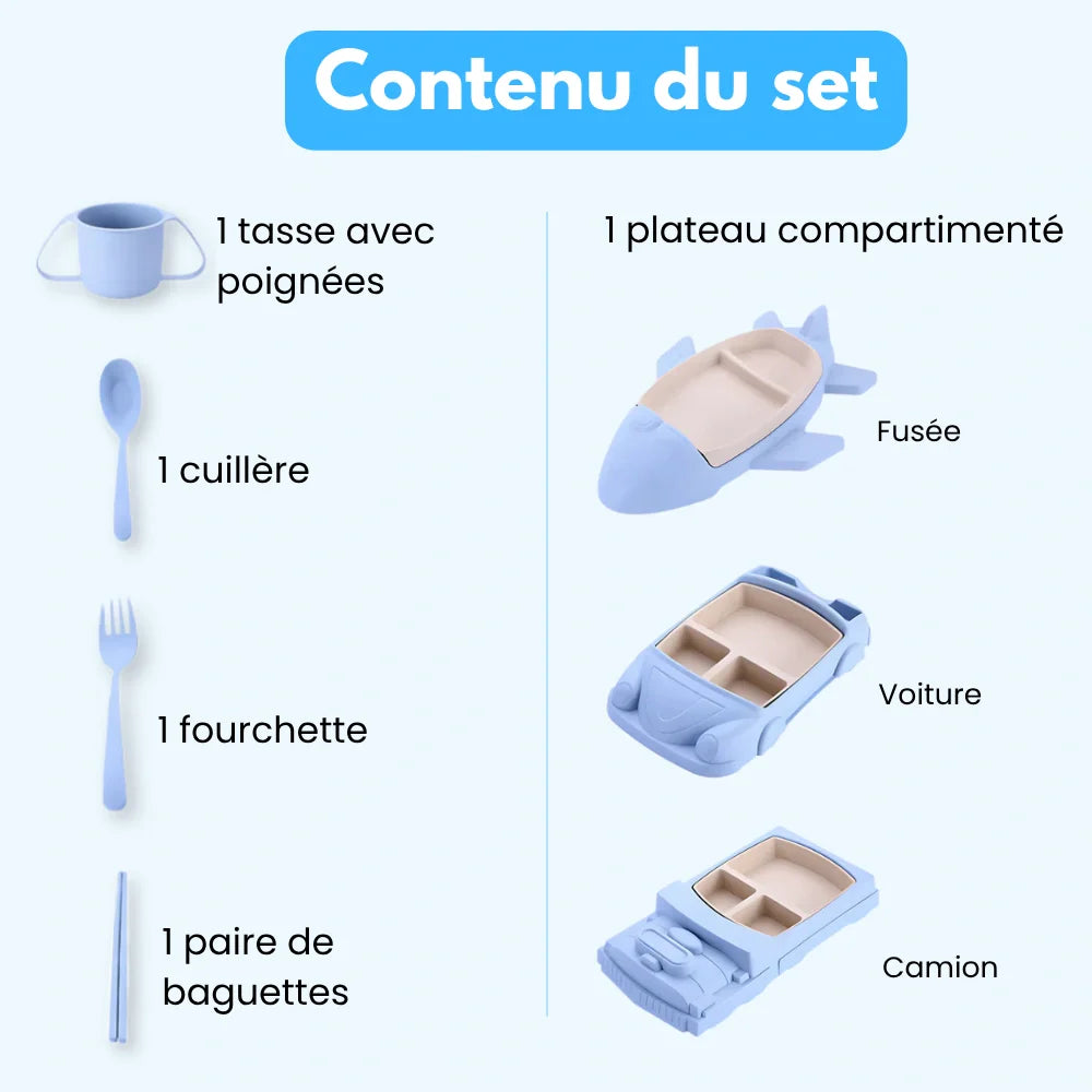 Set de repas amusant