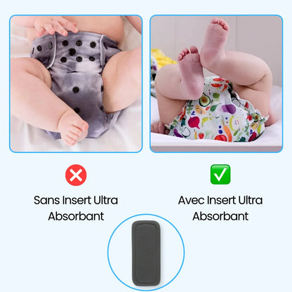 Insert Ultra-Absorbant Réutilisable