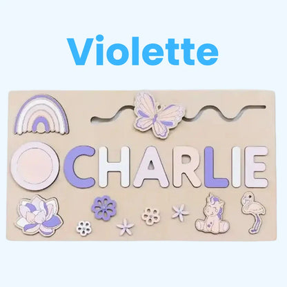 Puzzle Prénom Personnalisé en Bois