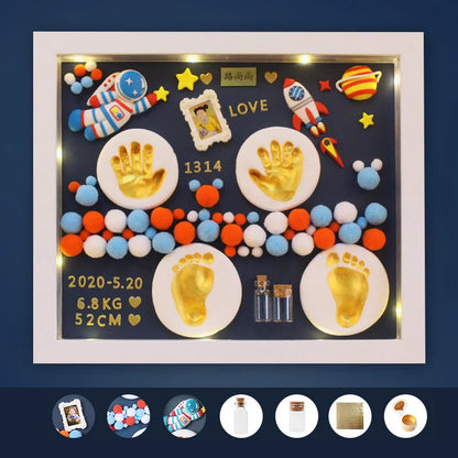 Kit de moulage souvenir empreintes bébé