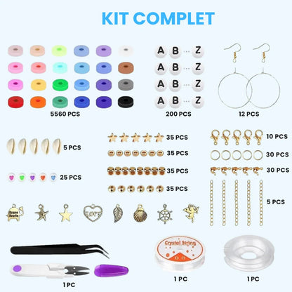 CréatiKids™ - Kit de création de bijoux