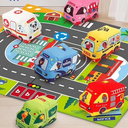Circuit Voitures en Tissu