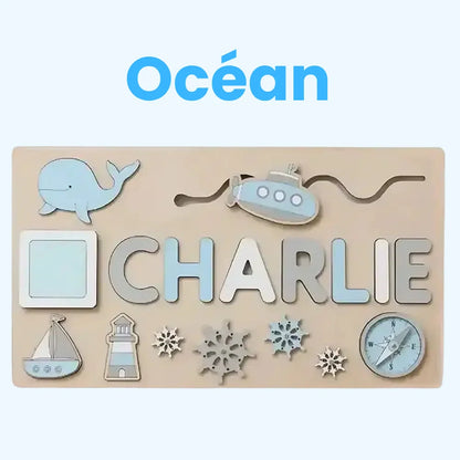 Puzzle Prénom Personnalisé en Bois