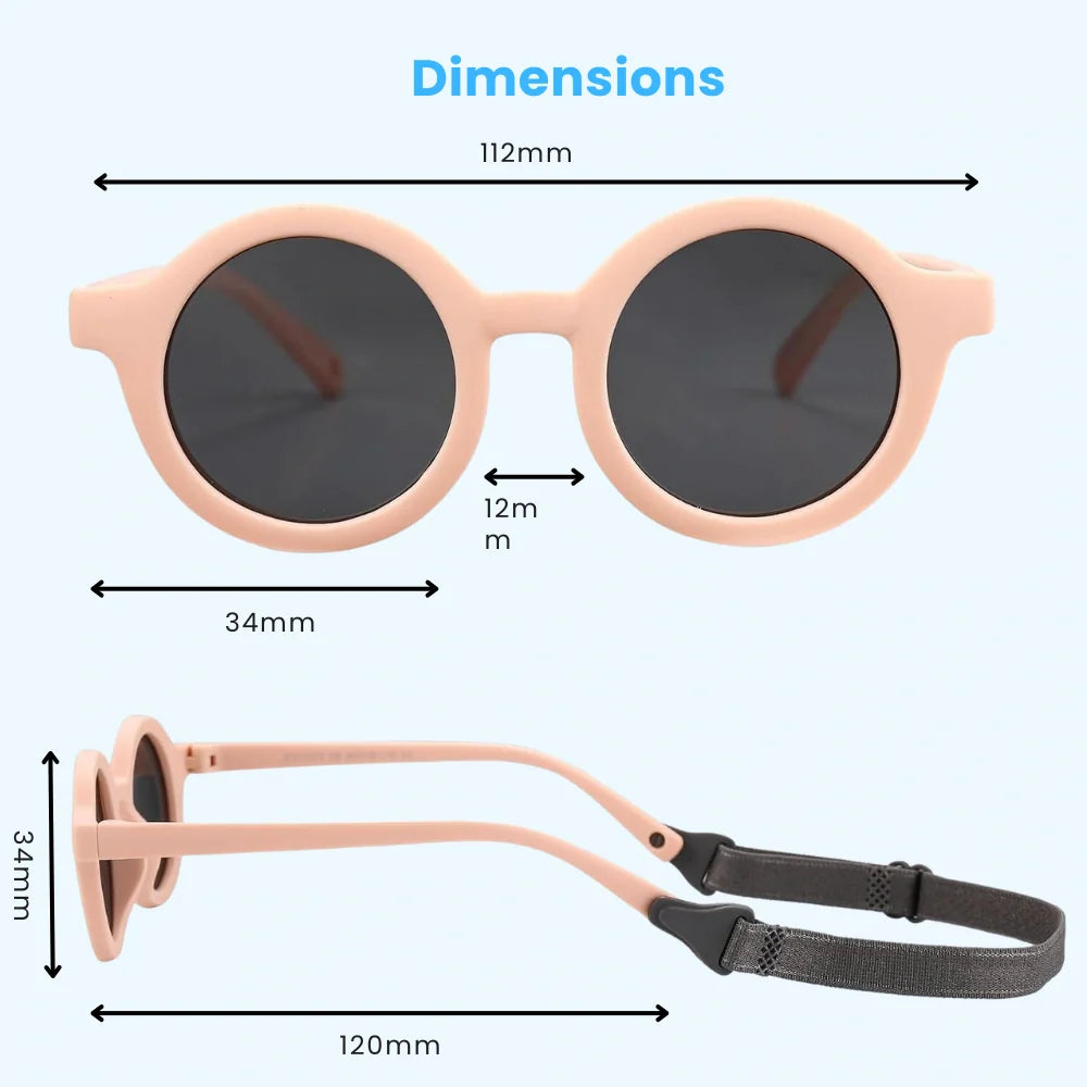 Lunettes de Soleil Bébé - 0-36 Mois