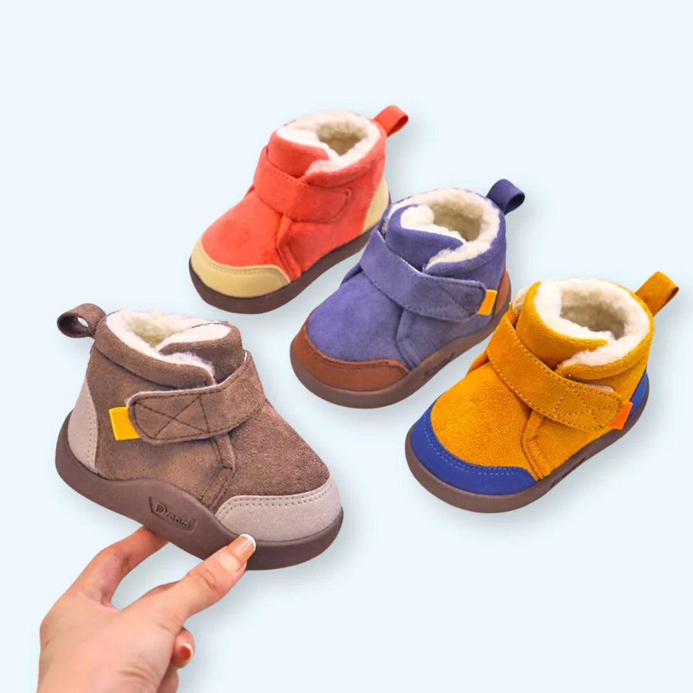 Chaussures d’hiver rembourrées pour enfants