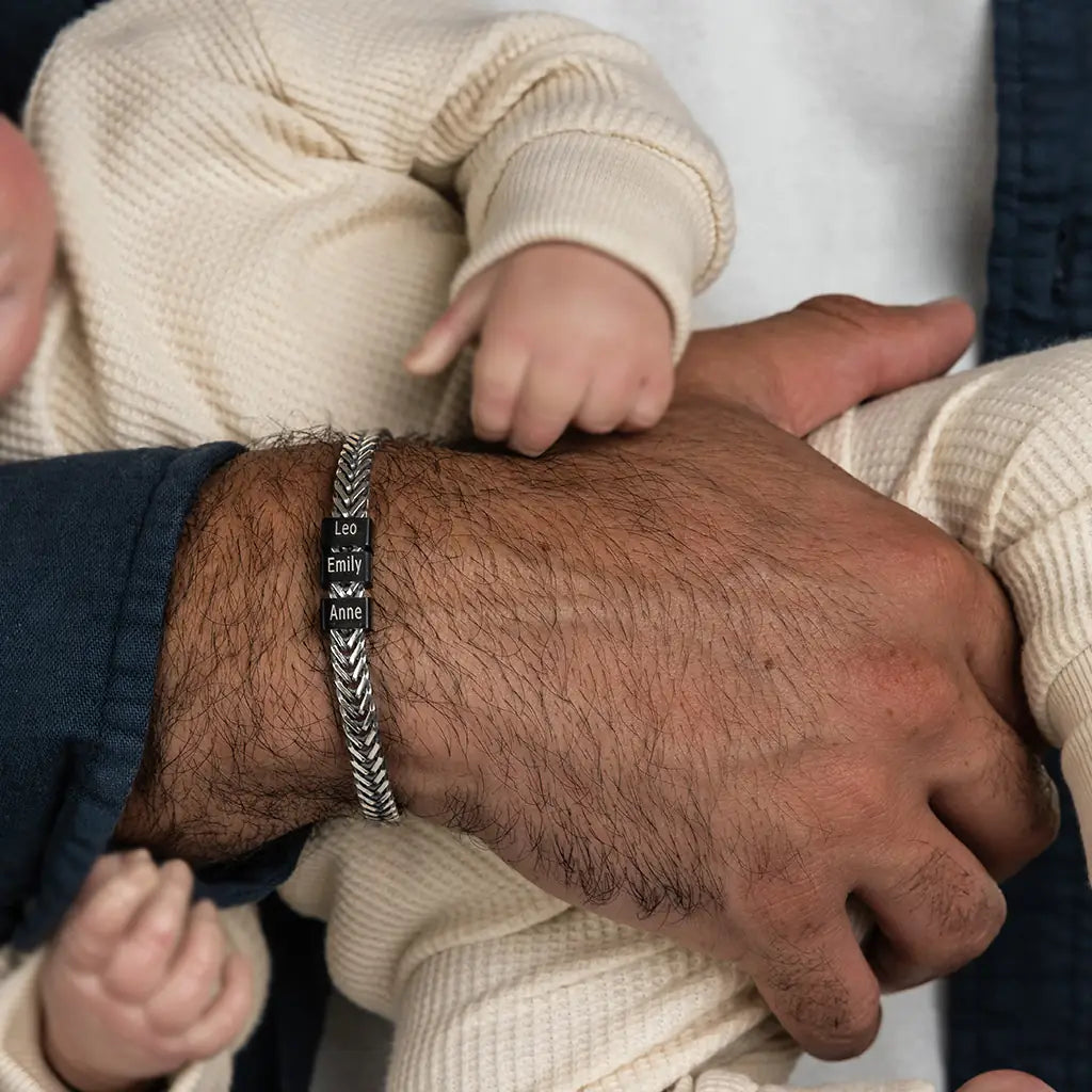 Bracelet de famille personnalisé