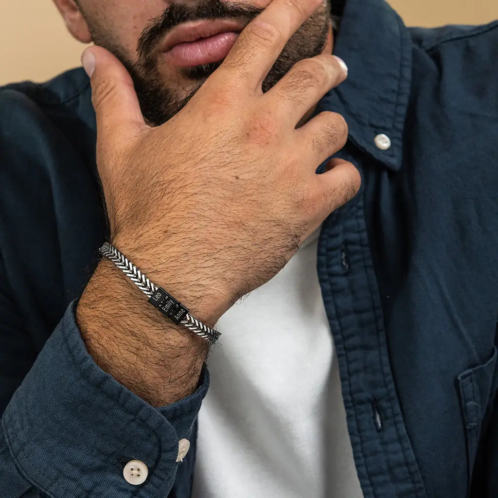 Bracelet de famille personnalisé
