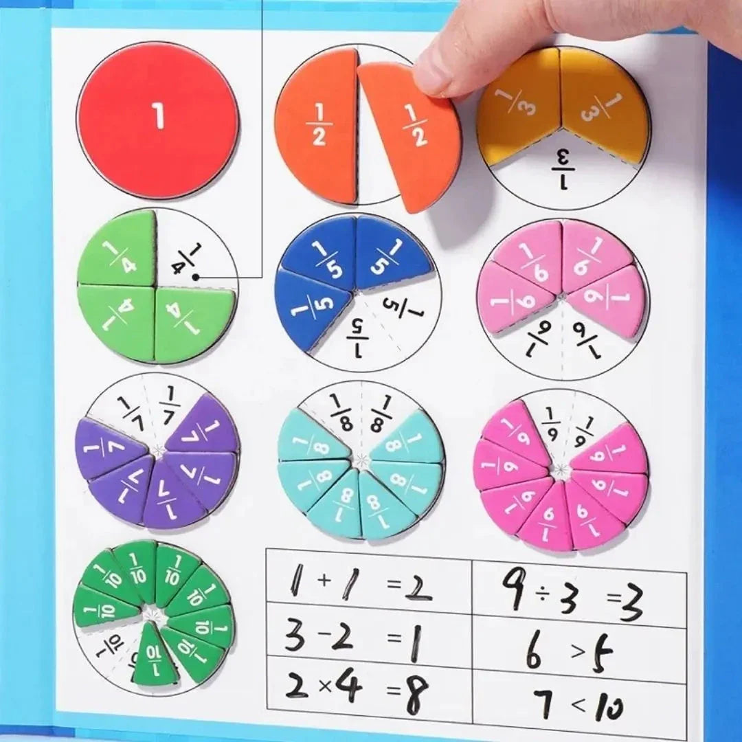 Livre d'apprentissage des fractions