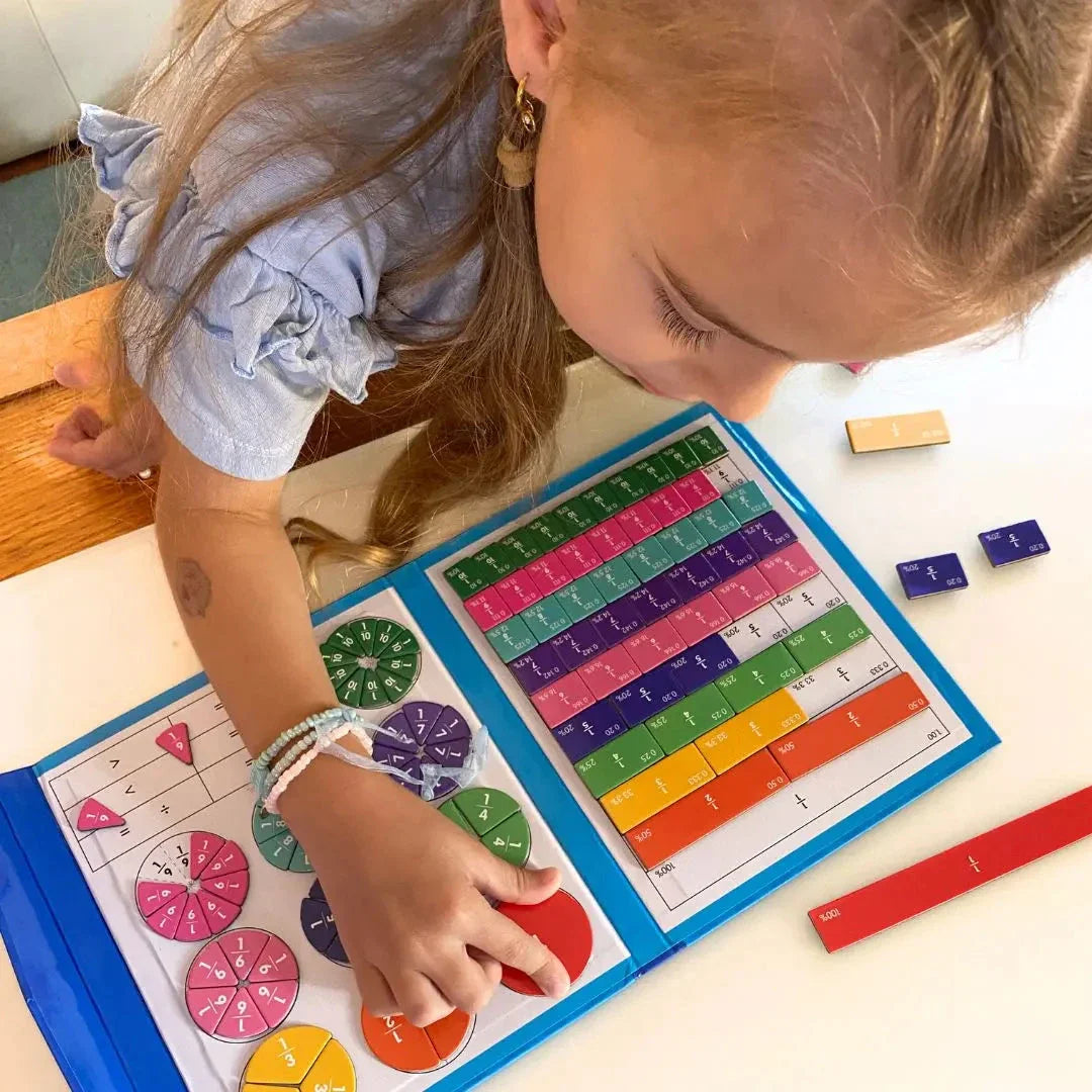 Livre d'apprentissage des fractions