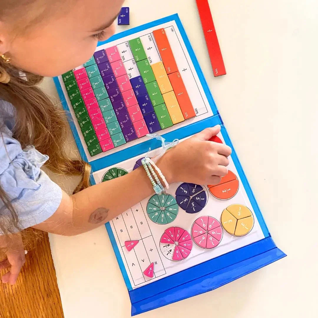 Livre d'apprentissage des fractions