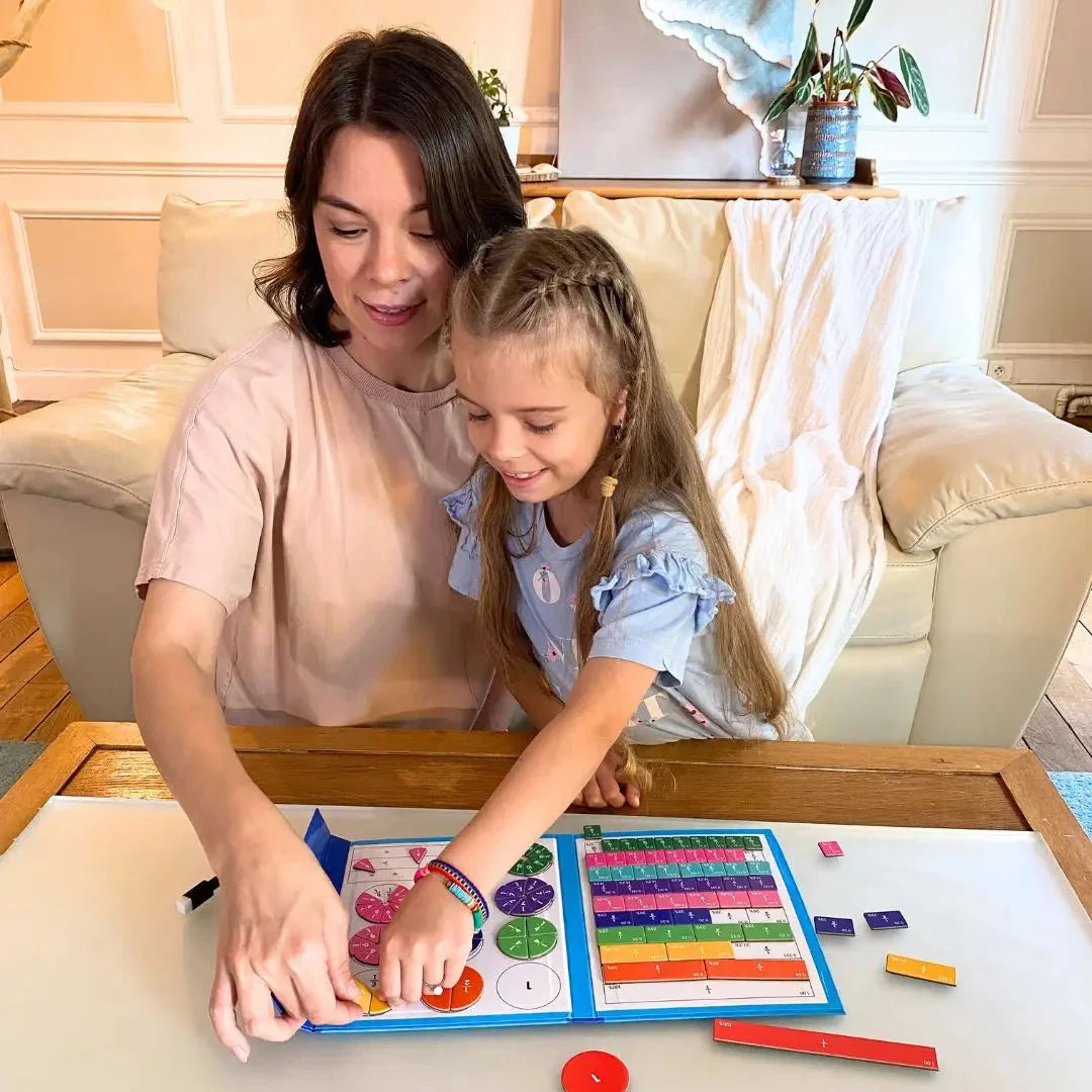 Livre d'apprentissage des fractions