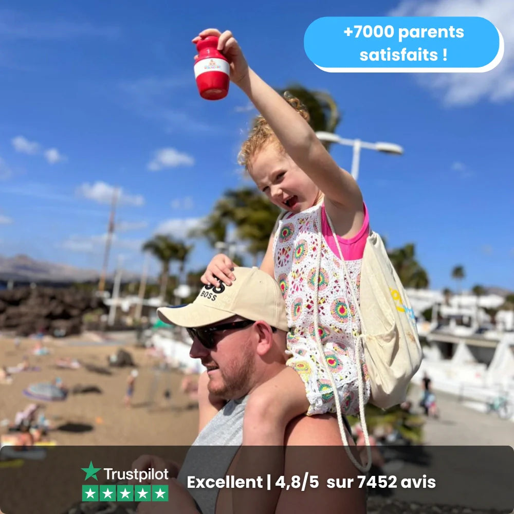 Rouleau de crème solaire