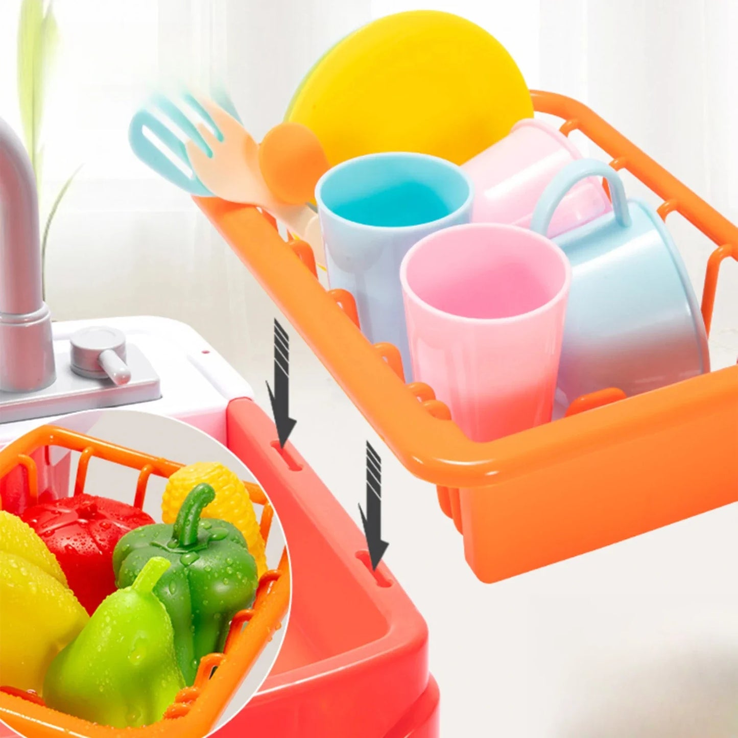 Évier de jeu pour enfants