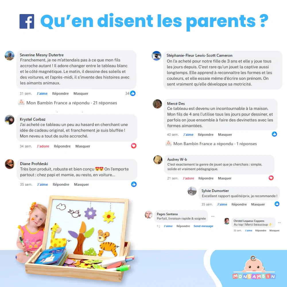 Tableau de dessin Montessori
