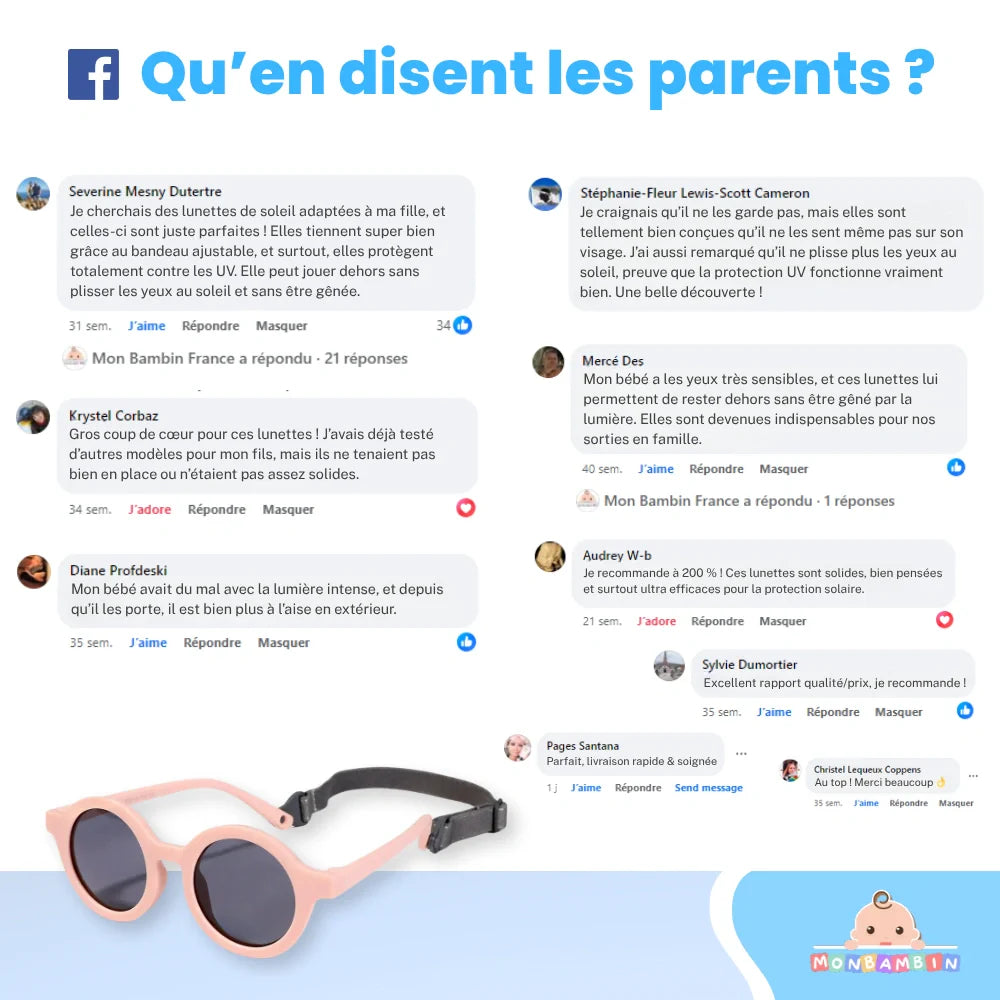 Lunettes de Soleil Bébé