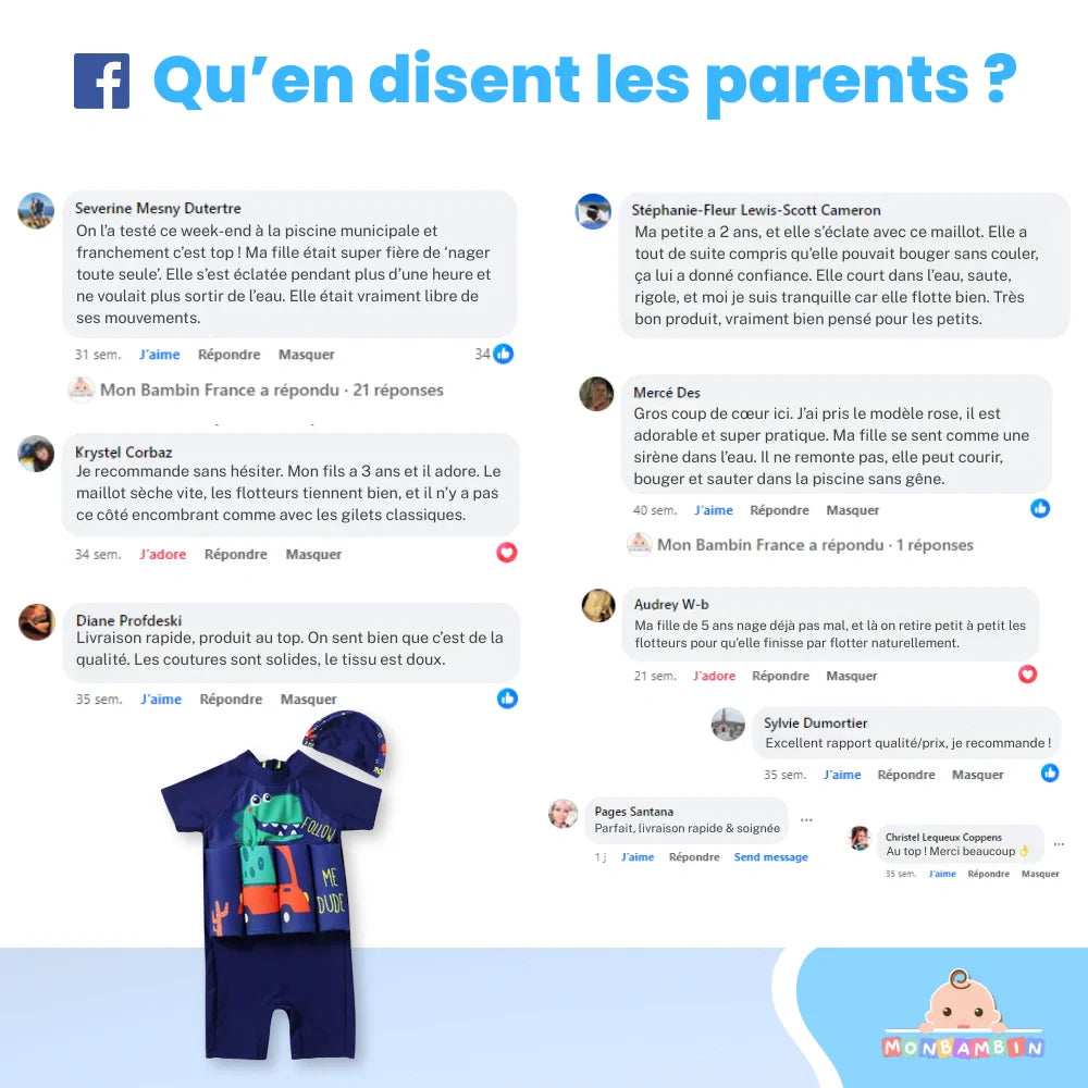 Maillot Flottant sécurisé