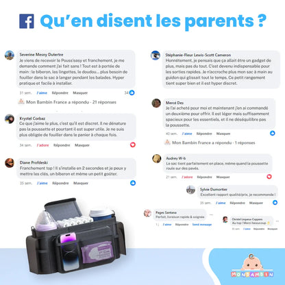 Pouss'easy™ :  rangement pour poussette