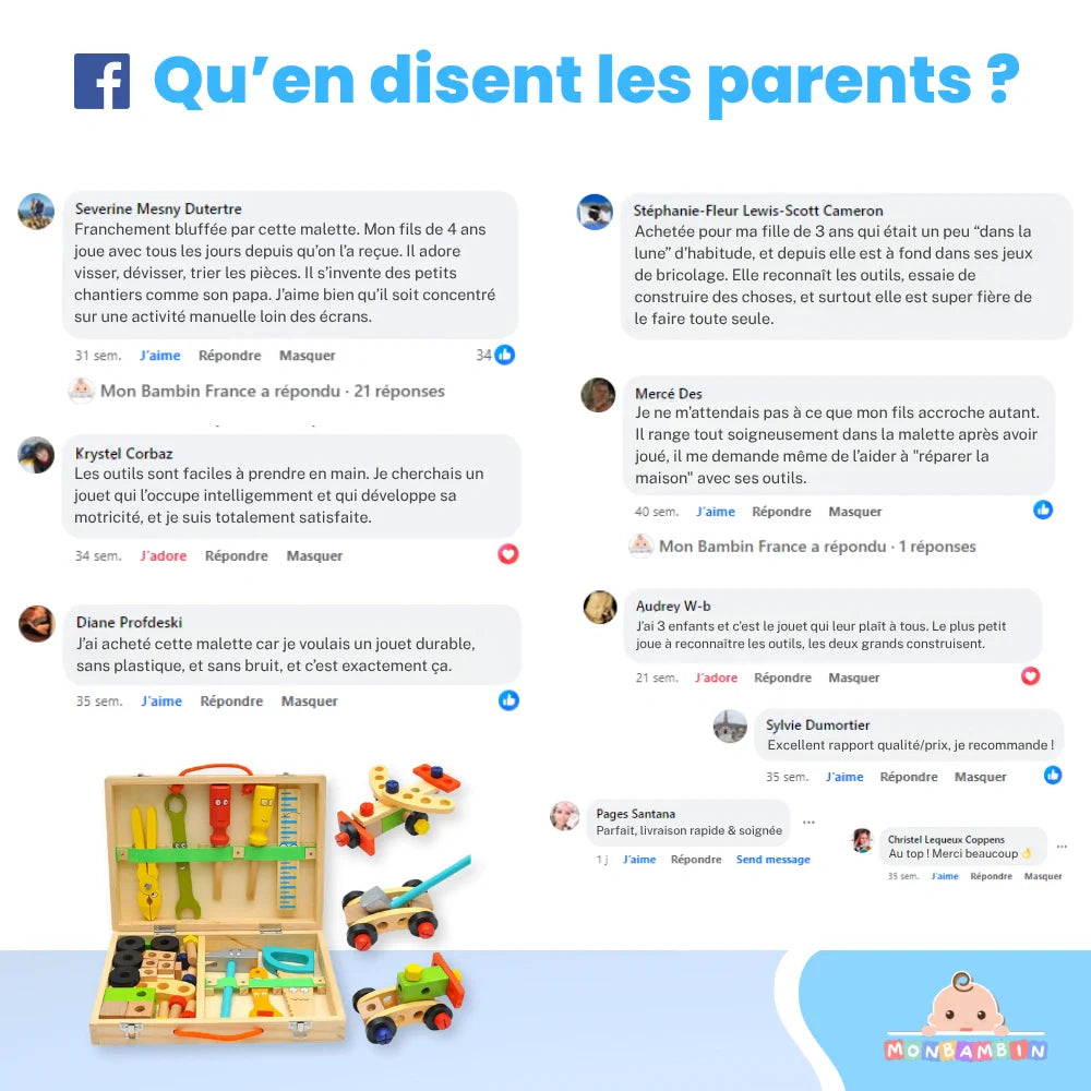 Malette de bricolage pour enfant