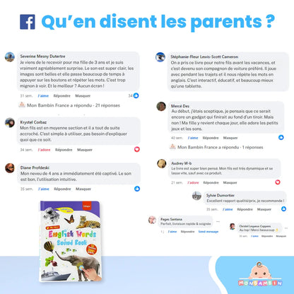 Livre interactif d'anglais