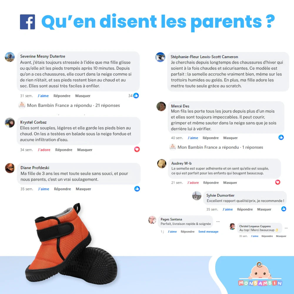 Chaussures d’hiver pour enfants