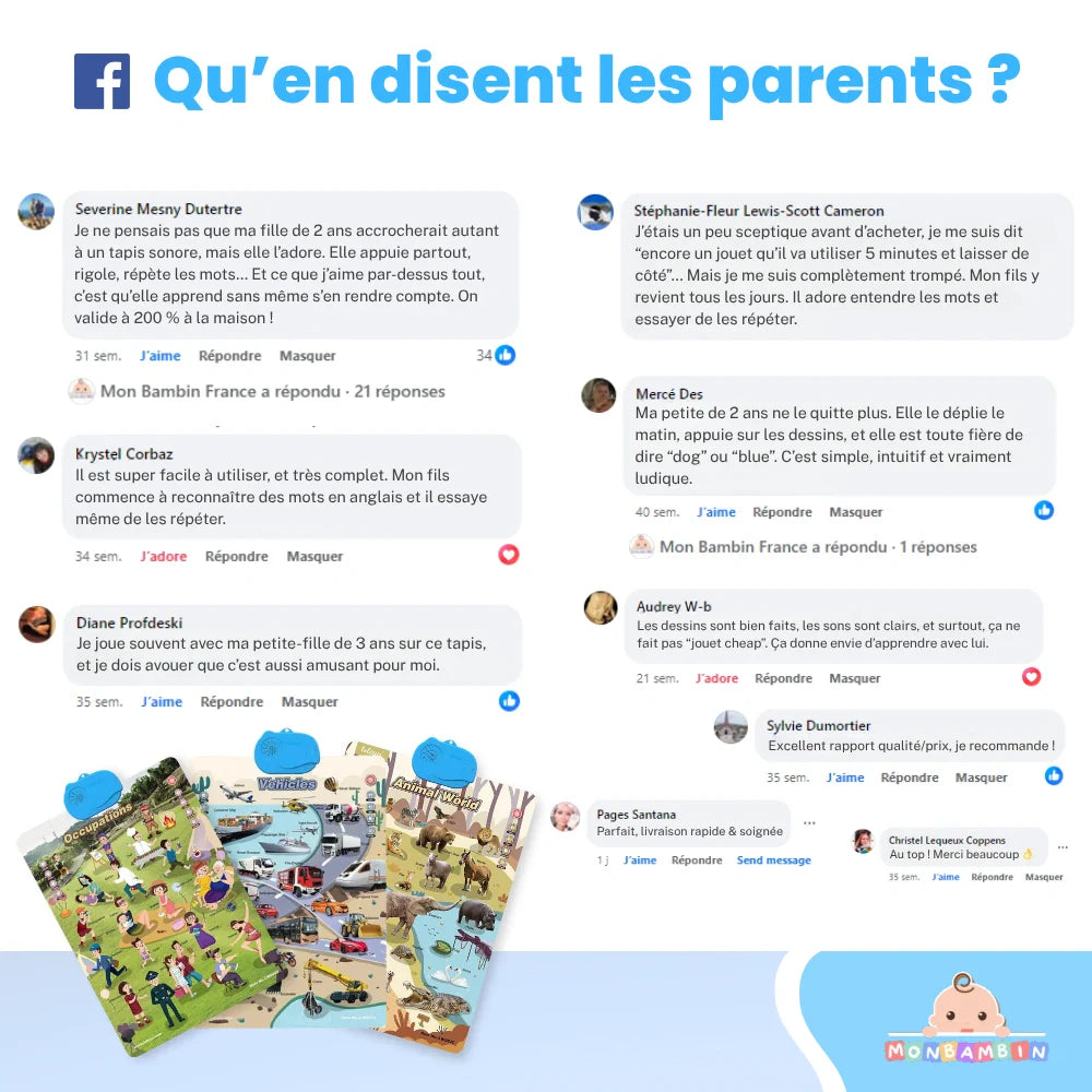 Tapis d'anglais interactif