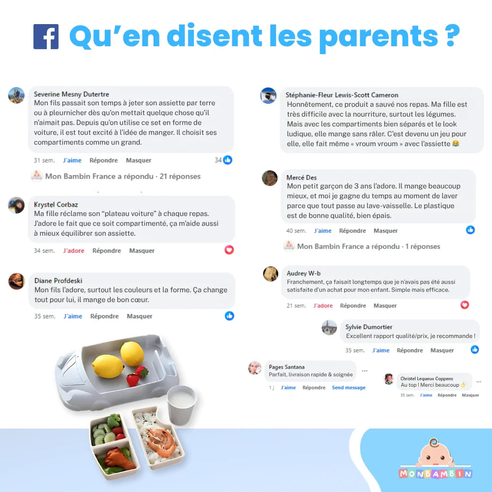 Set de repas amusant