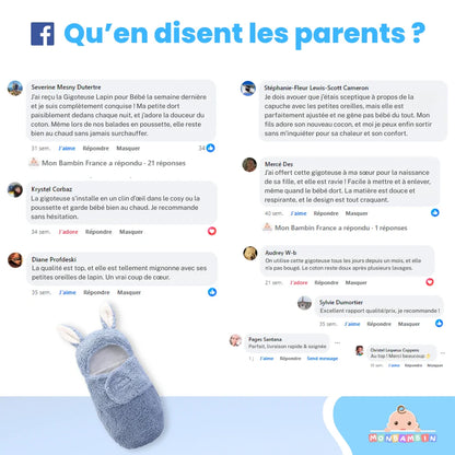 Gigoteuse Lapin pour Bébé