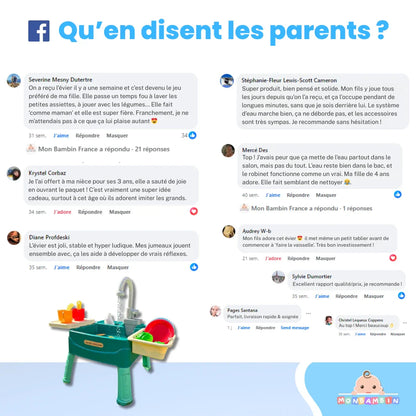 Évier de jeu pour enfants