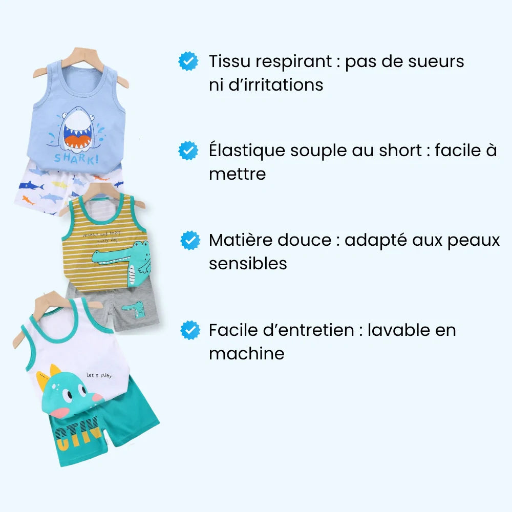 Ensemble garçon été