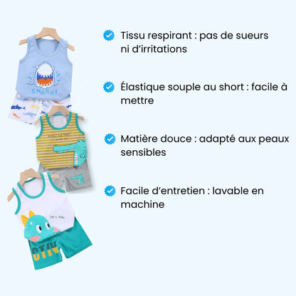Ensemble garçon été