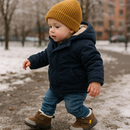 Chaussures d’hiver rembourrées pour enfants