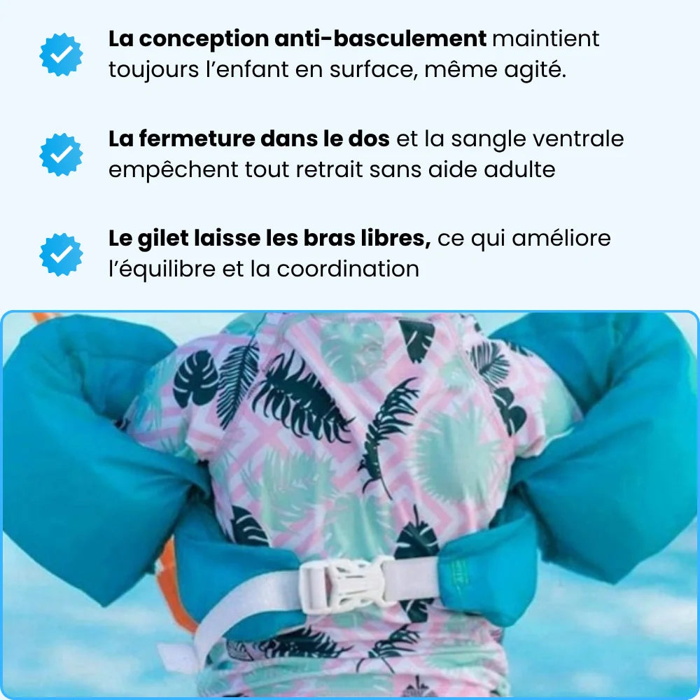 AquaBuddy™ | La Meilleure Protection Pour Vos Petits Nageurs