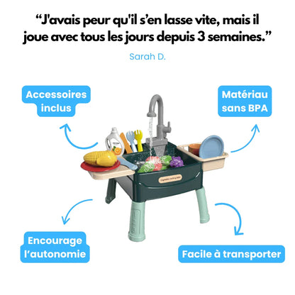 Évier de jeu pour enfants