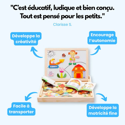 Tableau de dessin Montessori