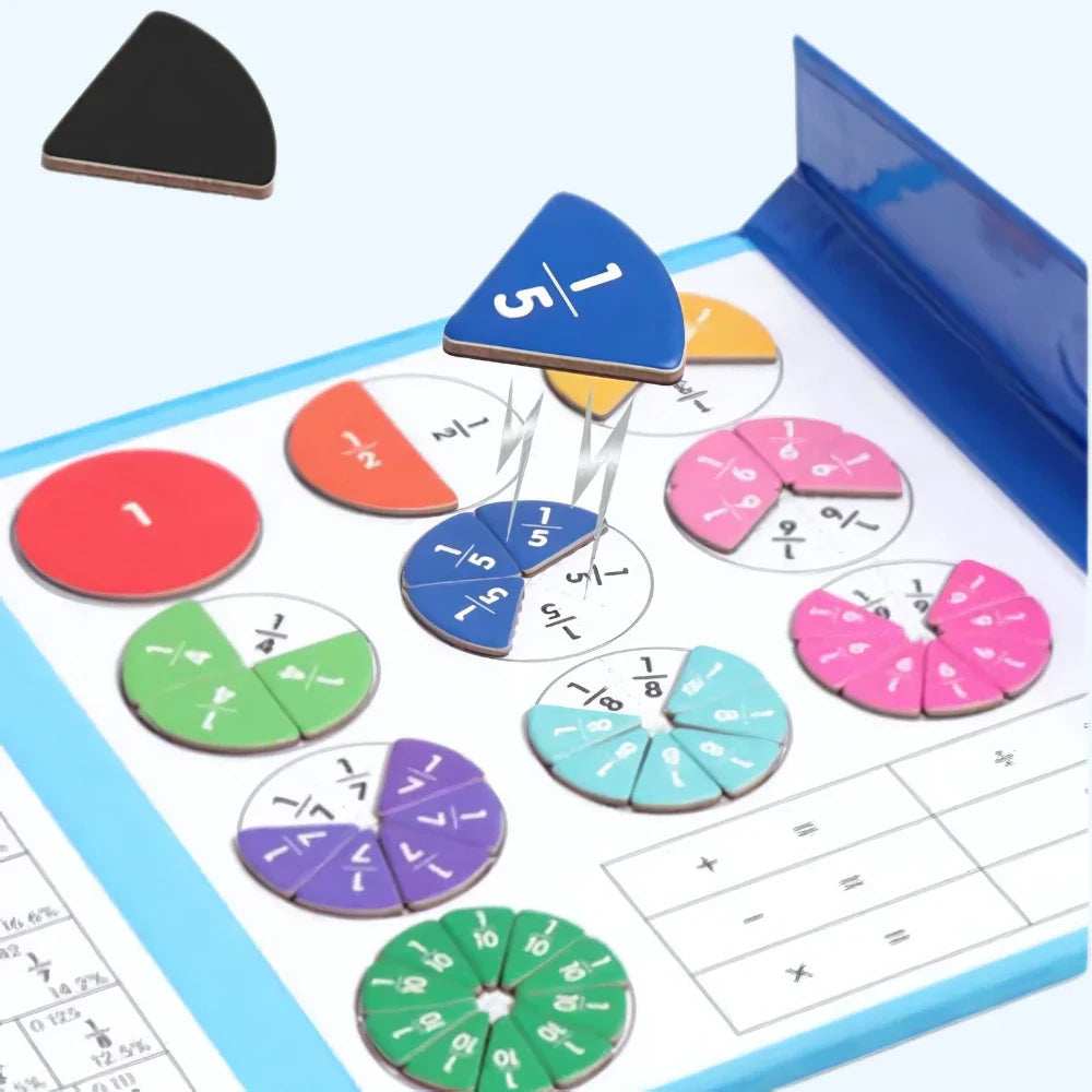 Livre d'apprentissage des fractions