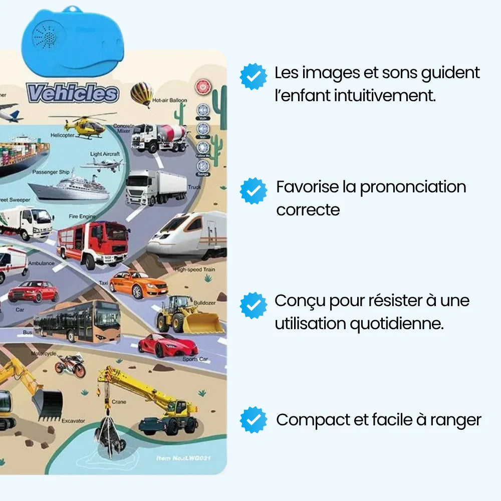 Tapis d'anglais interactif