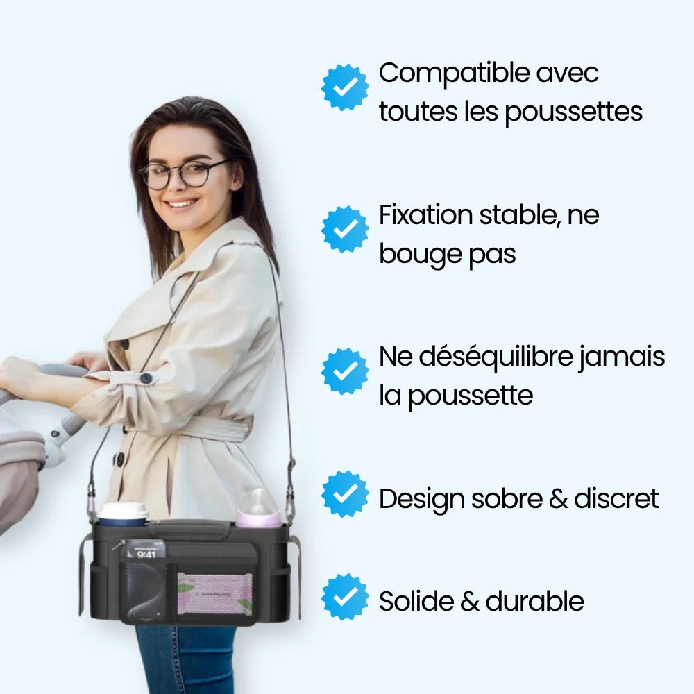 Pouss'easy™ :  rangement pour poussette