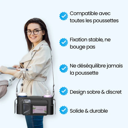 Pouss'easy™ :  rangement pour poussette