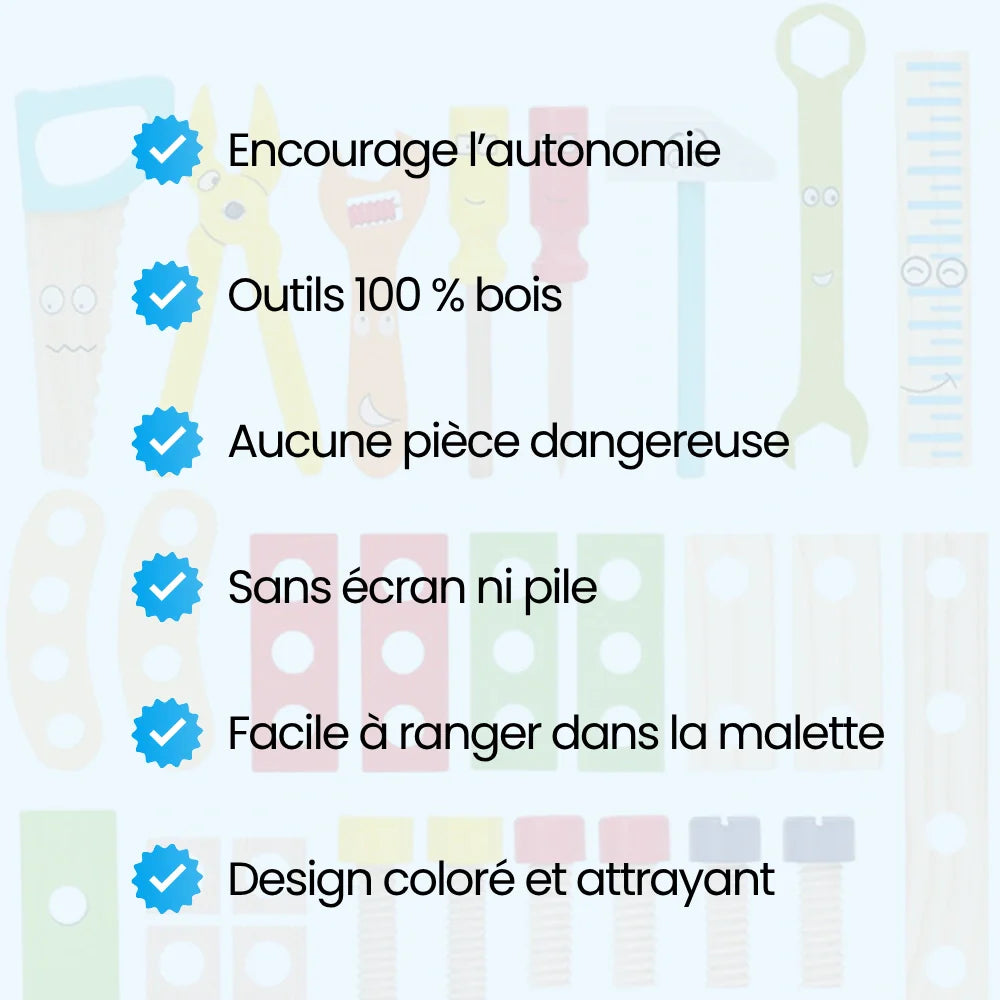 Malette de bricolage pour enfant