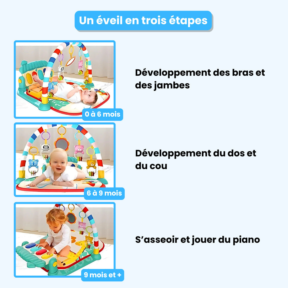 Tapis d'éveil interactif