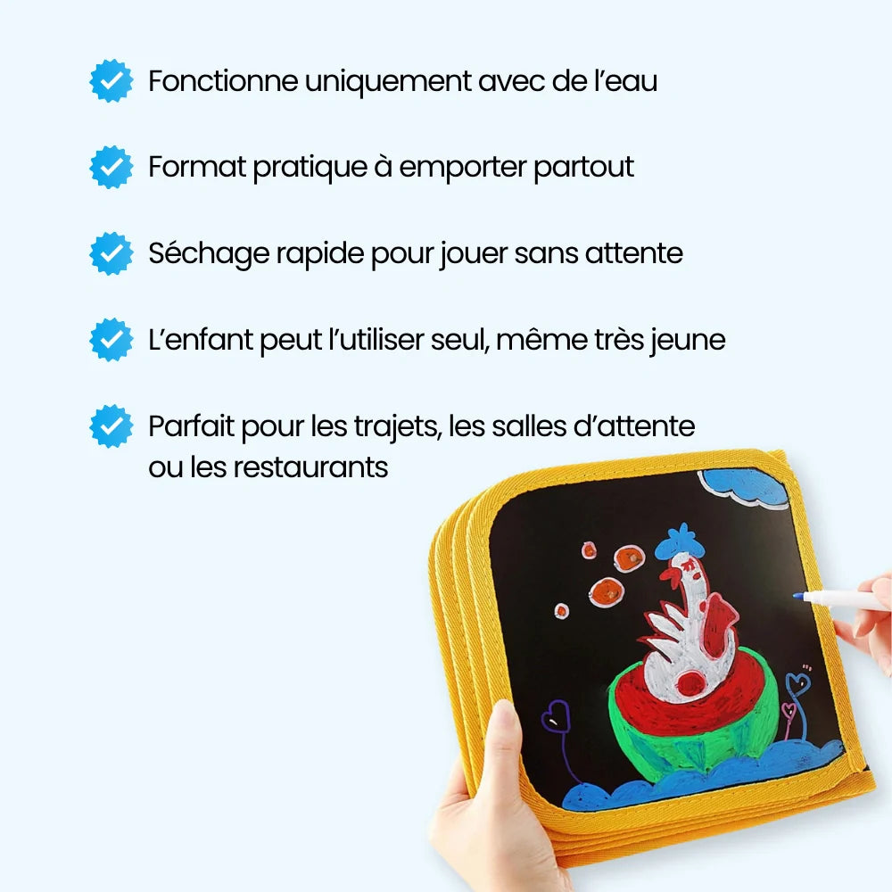 Livre de dessin réutilisable