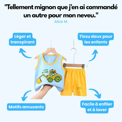Ensemble garçon été